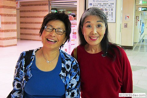 Meeting Moto at the train station