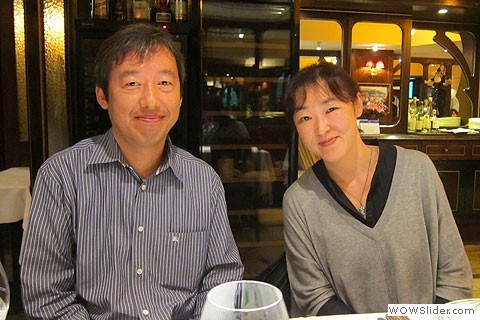 Eriko, Maasaki dining out