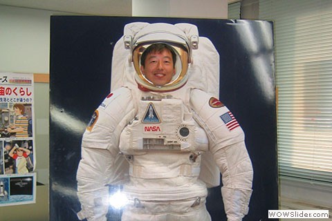 Maasaki ready for space!