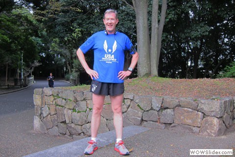 Wayne Joness in Yamadaike Park