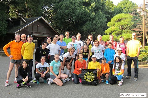 Wayne Joness with Namban Rengo at Yoyogi Koen